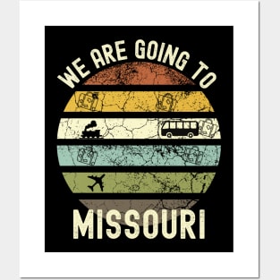 We Are Going To Missouri, Family Trip To Missouri, Road Trip to Missouri, Holiday Trip to Missouri, Family Reunion in Missouri, Holidays in Posters and Art